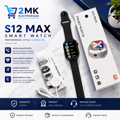 Montre Connectée SMART WATCH Série 12 MAX