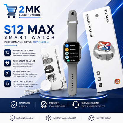 Montre Connectée SMART WATCH Série 12 MAX