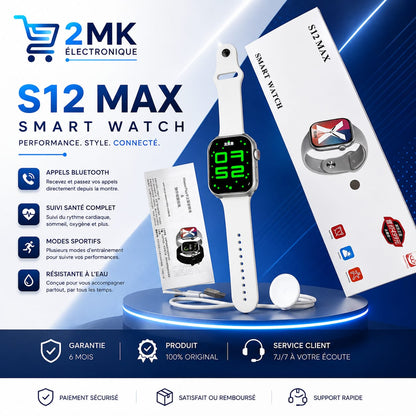 Montre Connectée SMART WATCH Série 12 MAX